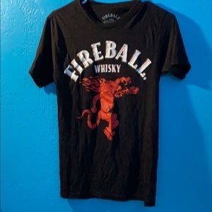 Mens Fireball Whiskey tee